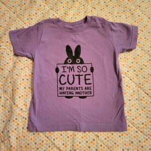 baby announcement t-shirt 2T